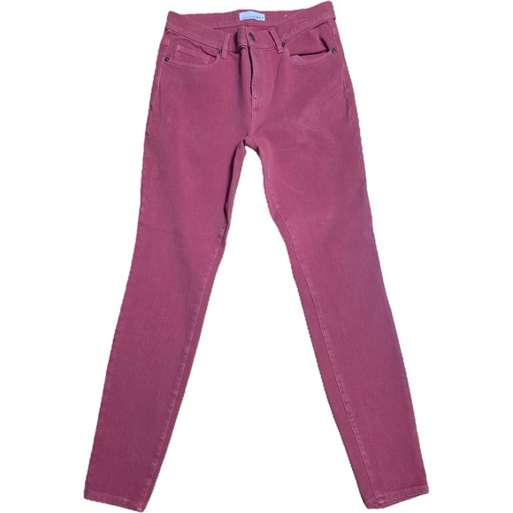 LOFT Denim - NWOT LOFT Legging Jeans Pink Colored Skinny‎ Fit Women's Size 28